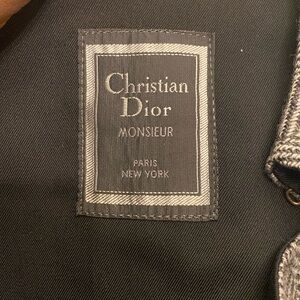 Christian dior monsieur 100% wool coat